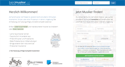 Desktop Screenshot of bandmusiker.net